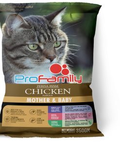ProFamily Mother & Baby Dry Cat Food (Chicken) 350g