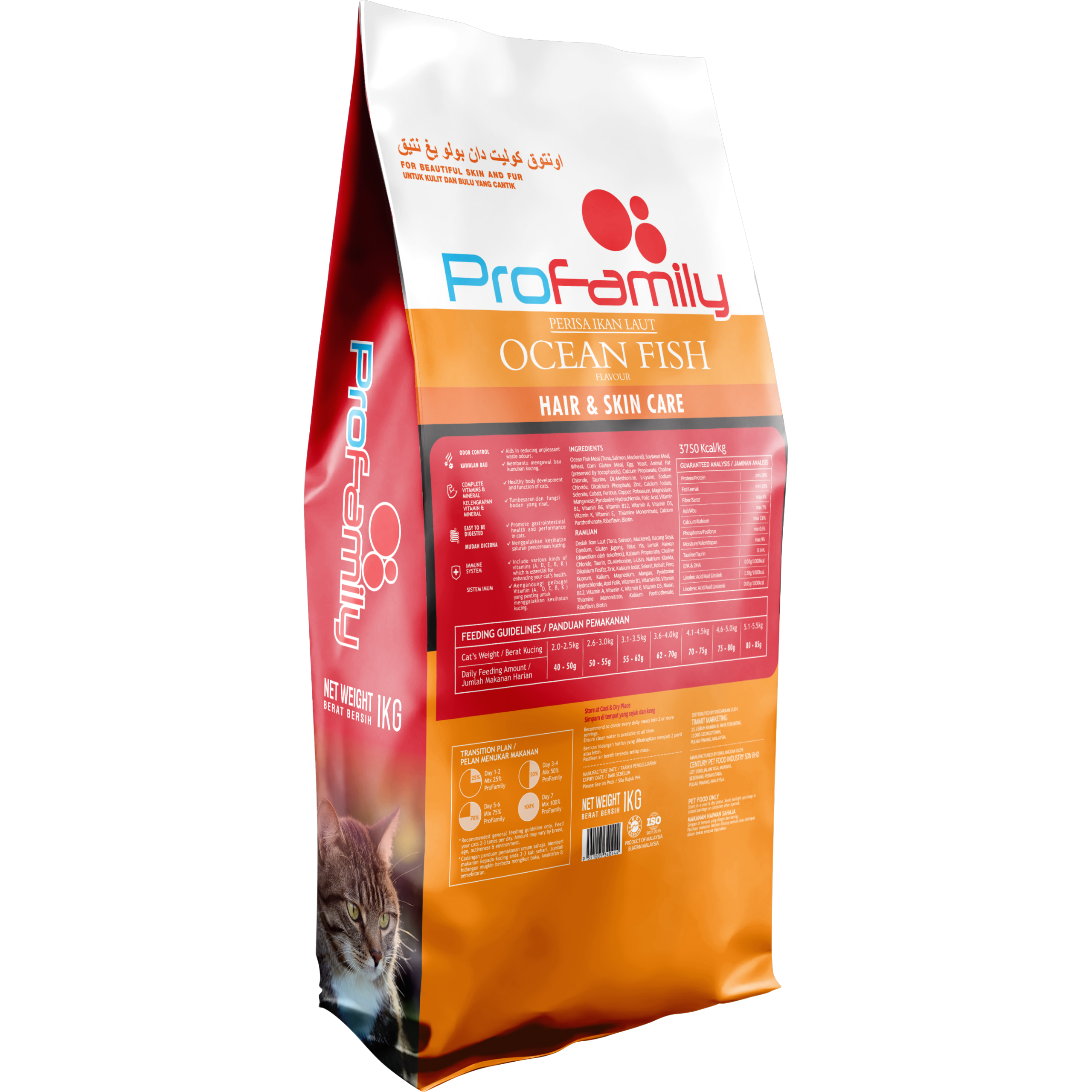 PROFAMILY OCEAN FISH 1KG NEW BACK