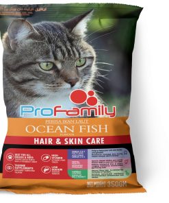 ProFamily Hair & Skin Care Dry Cat Food (Ocean Fish) 350g